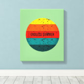 果てしない夏 キャンバスプリント (インサイチュ (ウッドフロア))