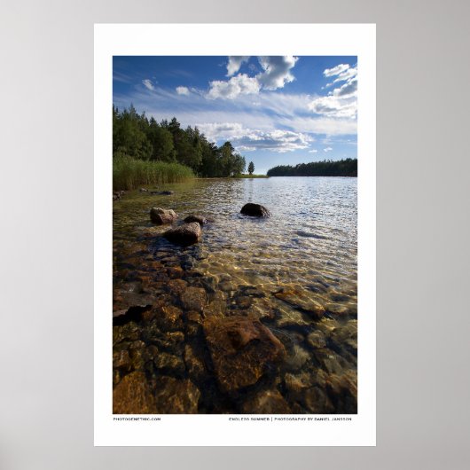 果てしない夏 ポスター (正面)