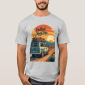 果てしなくおもしろいの夏の旅 Tシャツ (正面)