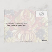 果ファンシー実プレート ポストカード (裏面)