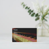 "果実およびクリームの鍵で" 名刺 (スタンド正面)