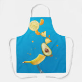 果実かわいらし エプロン (正面)