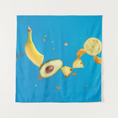 果実かわいらし タペストリー (正面(横))