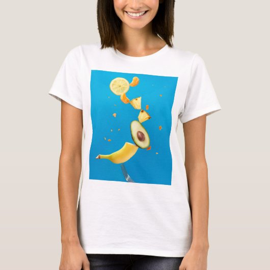果実かわいらし Tシャツ (正面)