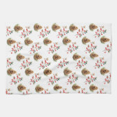 果実とピネコン キッチンタオル (横)