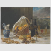 果実とワインを使った静物生活 薄葉紙 (正面)
