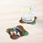 果実と木のリス–47566 ペーパーコースター (インサイチュ)