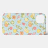 果実と果実の模様 Case-Mate iPhoneケース (裏面 (横))