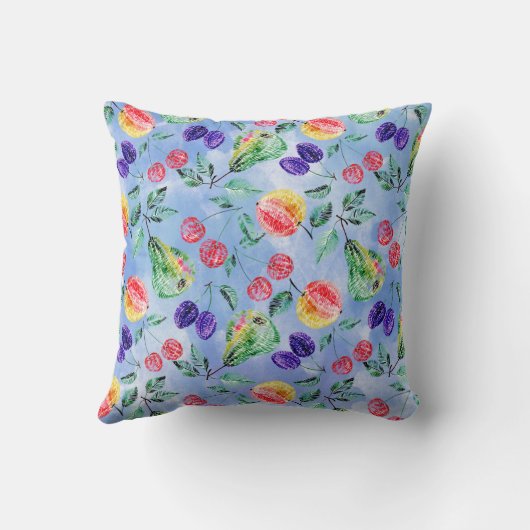 果実と果実。 クッション (裏面)