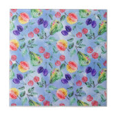 果実と果実。 タイル (正面)