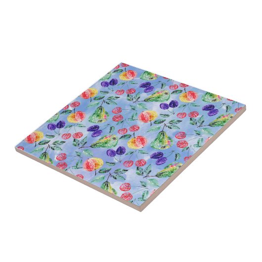 果実と果実。 タイル (側面)