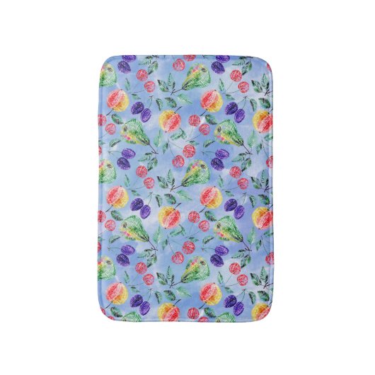 果実と果実。 バスマット (正面縦)