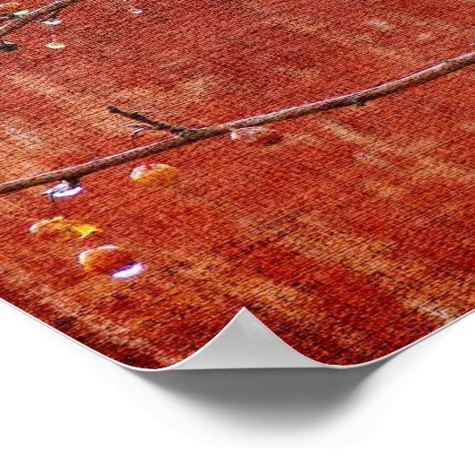 果実と納屋 ポスター (角)