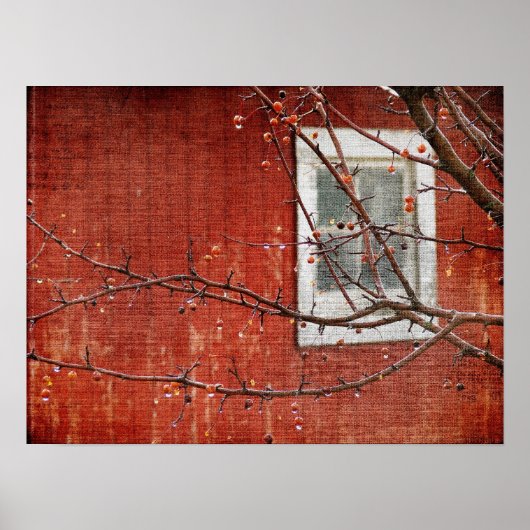 果実と納屋 ポスター (正面)