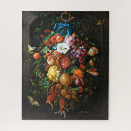 果実と花のフェストオンヤン・ダビdsz de Heem ジグソーパズル