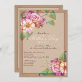 果実と花の招待状 招待状 (正面/裏面)