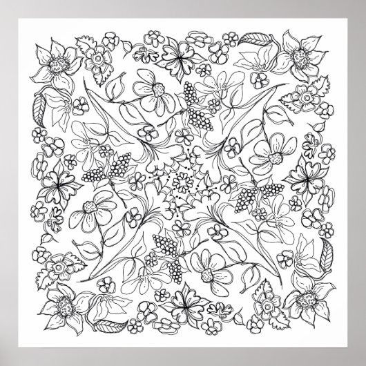 果実と花の美しい色を私 ポスター (正面)