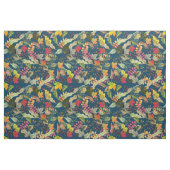 果実と葉 |紅葉 ファブリック (ファットクウォーター)