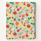 果実と野菜スパイラルノート ノートブック (裏面)