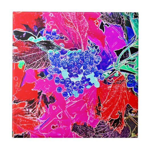 果実と離れ タイル (正面)