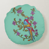 果実のオウム ラウンドクッション (裏面)