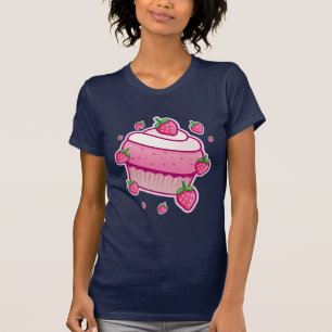 果実のカップケーキのティー Tシャツ