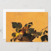 果実のバスケット，カネストラ・ディ・フルーッタバイカラヴァッジョ サンキューカード (正面/裏面)