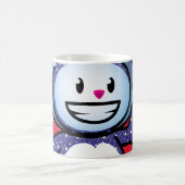 果実のバニー-宇宙のマグ コーヒーマグカップ (中央)