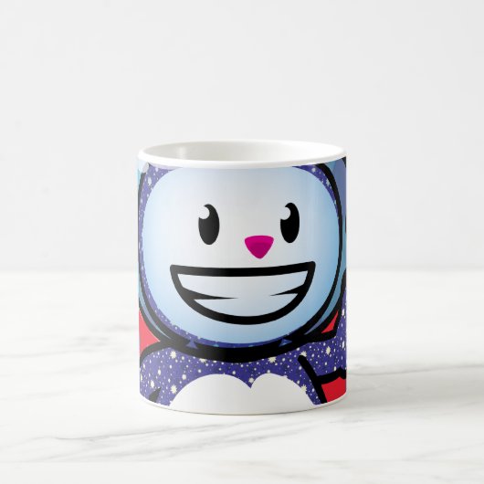 果実のバニー-宇宙のマグ コーヒーマグカップ (中央)