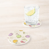 果実のパターン コースター (側面)