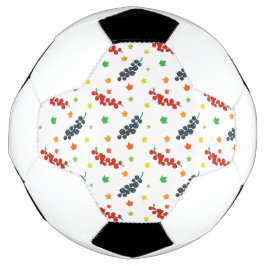 果実のパターン，レッドベリー，ブルーベリー，果実 サッカーボール