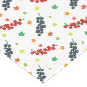 果実のパターン,レッドベリー,ブルーベリー,果実 ショートテーブルランナー (コーナー)