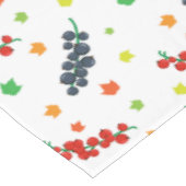 果実のパターン，レッドベリー，ブルーベリー，果実 テーブルクロス (アングル)