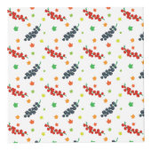 果実のパターン，レッドベリー，ブルーベリー，果実 フォトキューブ (右)