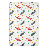 果実のパターン，レッドベリー，ブルーベリー，果実 ミニクリップボード (裏面)