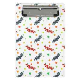 果実のパターン，レッドベリー，ブルーベリー，果実 ミニクリップボード