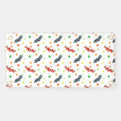 果実のパターン，レッドベリー，ブルーベリー，果実 横断幕 (横)