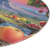 果実のフルカラースペクトル1 カッティングボード (角)