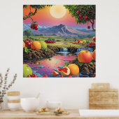 果実のフルカラースペクトル1 ポスター (キッチン)