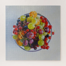 果実のボウル – 超現実的な果実の静止寿命 ジグソーパズル