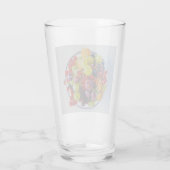 果実のボウル – 超現実的な果実の静止寿命 タンブラーグラス (裏面)