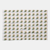 果実の付いたエバーグリーンリグPattern Two, Towels キッチンタオル (横)