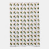 果実の付いたエバーグリーンリグPattern Two, Towels キッチンタオル (縦)