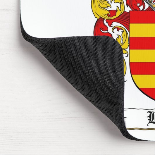 果実の家紋-果実の紋章付き外衣 マウスパッド (コーナー)