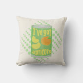 果実の得アプリコットTin クッション (正面)