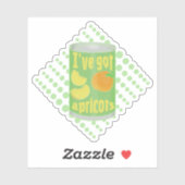 果実の得アプリコットTin シール (シート)