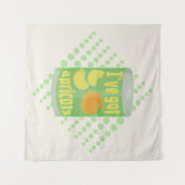 果実の得アプリコットTin タペストリー (正面(横))