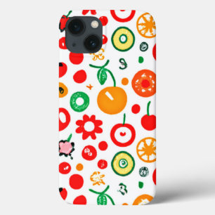 果実の模様の混合物買今 iPhone 13ケース