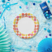 果実の模様 ペーパープレート (パーティー)