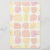 果実の模様 便箋 (正面)